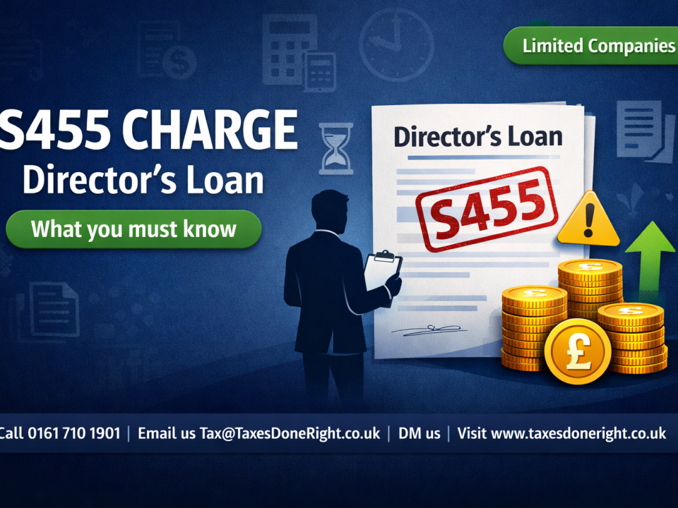 S455 charge on director’s loan for UK limited companies explained