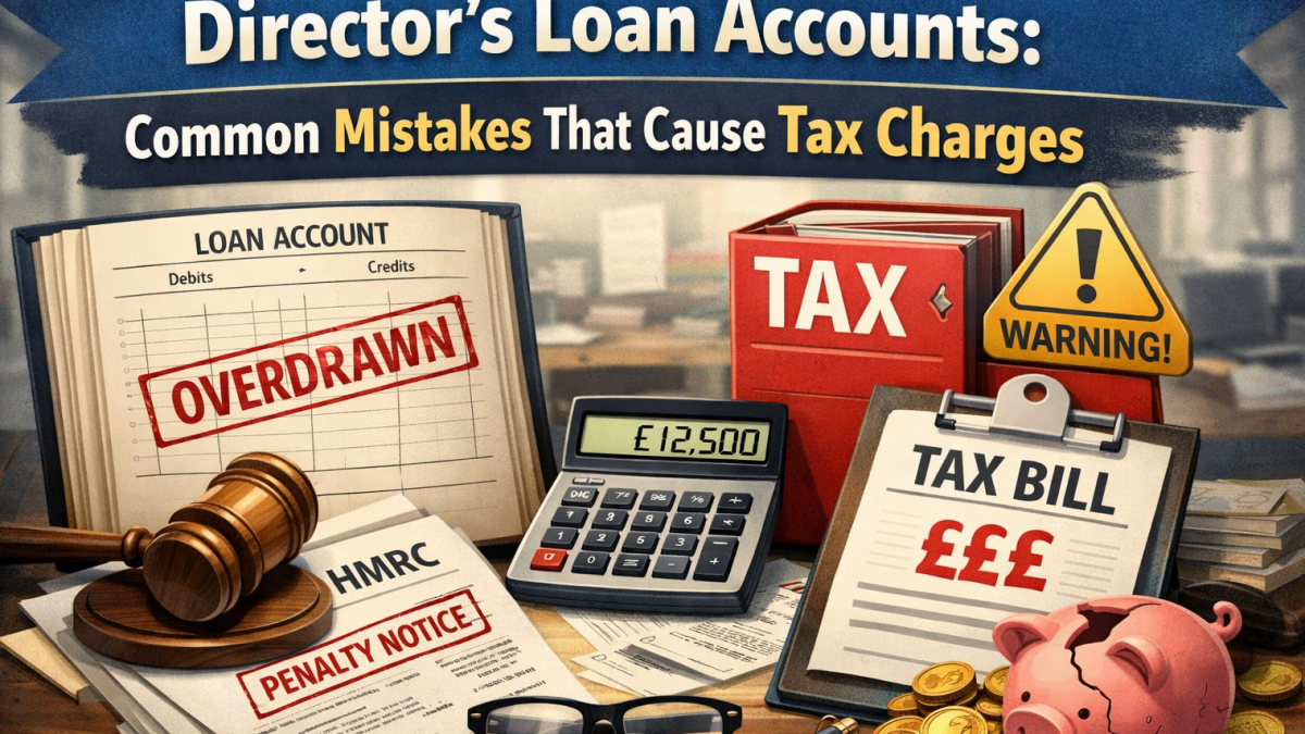 Director’s loan accounts common mistakes that cause HMRC tax charges for UK limited companies