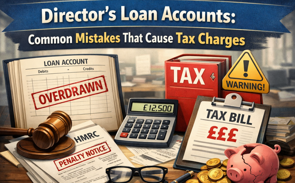 Director’s loan accounts common mistakes that cause HMRC tax charges for UK limited companies