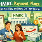 HMRC payment plans explained showing tax instalments, calculator, payment schedule and HM Revenue and Customs building