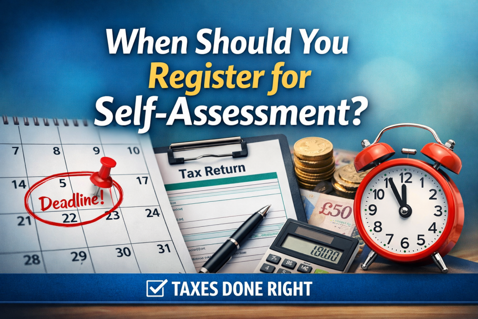 When should you register for self-assessment in the UK and avoid HMRC penalties