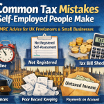 Common tax mistakes self-employed people make in the UK including HMRC deadlines and penalties