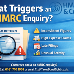 What triggers an HMRC enquiry in the UK