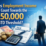 Does employment income count towards the £50,000 MTD threshold UK