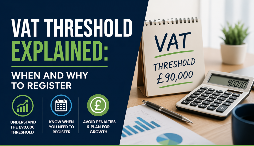 VAT threshold explained UK £90000 when and why to register including rolling 12 month calculation