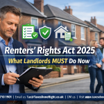Renters Rights Act 2025 UK landlord compliance checklist what landlords must do now
