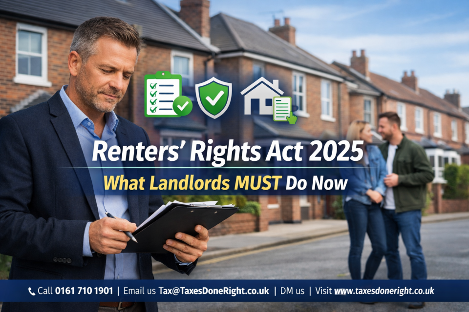 Renters Rights Act 2025 UK landlord compliance checklist what landlords must do now