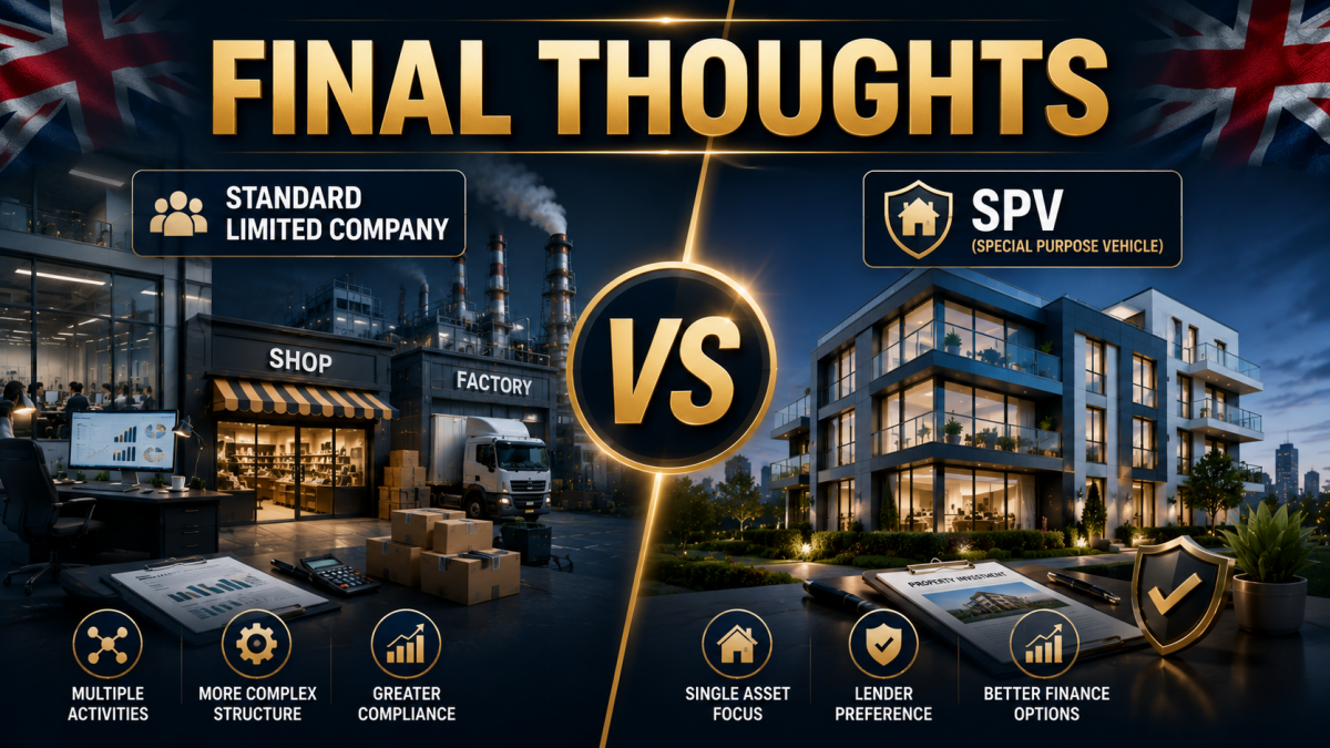 SPV vs Standard Limited Company