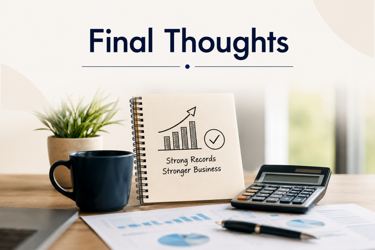 good bookkeeping