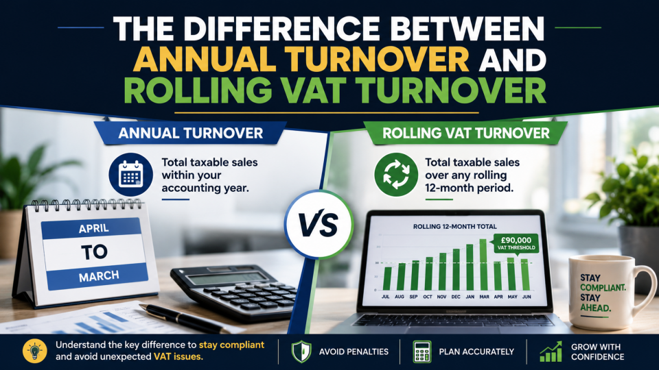 Annual Turnover and Rolling VAT Turnover