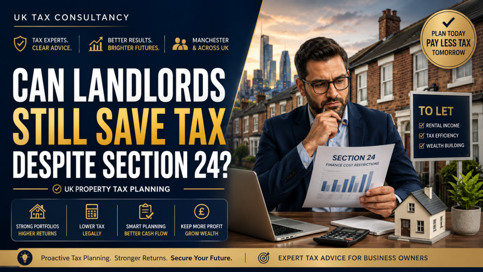 Landlord Tax Section 24 tax planning for UK landlords looking to save tax on buy-to-let property.