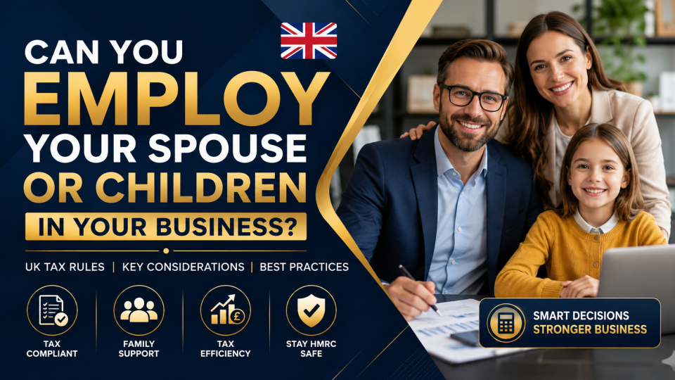 Can you employ your spouse or children .