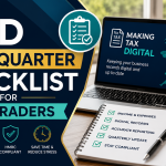 MTD First Quarter Checklist for Sole Traders
