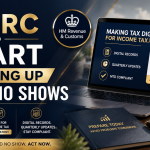MTD No Show – HMRC to start signing up taxpayers who have not registered for Making Tax Digital for Income Tax from September 2026. The image highlights MTD compliance, digital record keeping and quarterly reporting requirements for UK sole traders and landlords.