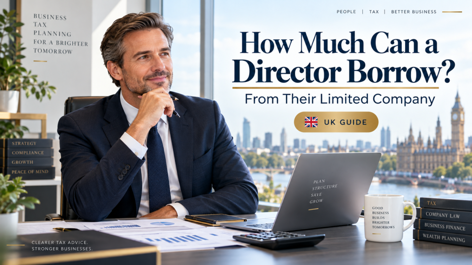 How Much Can a Director Borrow from Their Limited Company – UK Director’s Loan Tax Guide